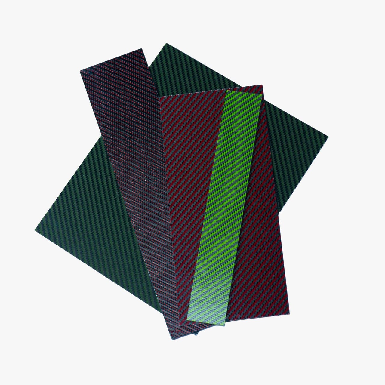 Thick colored carbon scrap pack